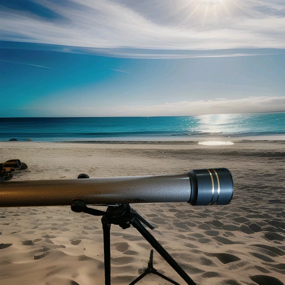 Galileo 700 x 60 60mm Refractor Telescope W/ ORIGINAL Tripod Covering Bag W INFO - Image 2 of 4