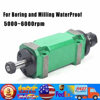 ER20 Spindle Unit Drilling Milling Boring Power Head 5000~6000 CNC Machine UPS~