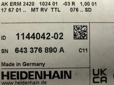 HEIDENHAIN AK ERM 2420 1024 scanning head ID 387600-02 ID 1144042-02 new in box
