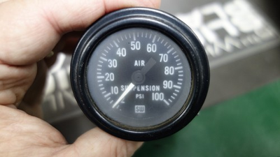 #ad #ad COLUMBIA GAUGE STEWART WARNER 490ACZ SUSPENSION AIR PSI TO 100 $50.00