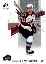 2016-17 SP Authentic #45 Gabriel Landeskog - HKY