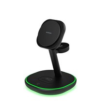 23W, 4-in-1 Magnetic Wireless Charging Station