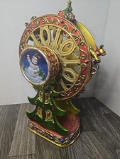 Holiday Home Accents Christmas Hand Painted Musical Ferris Wheel 