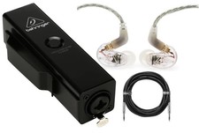 Behringer P2 Ultra-Compact Personal In-Ear Monitor Amplifier with Earphones