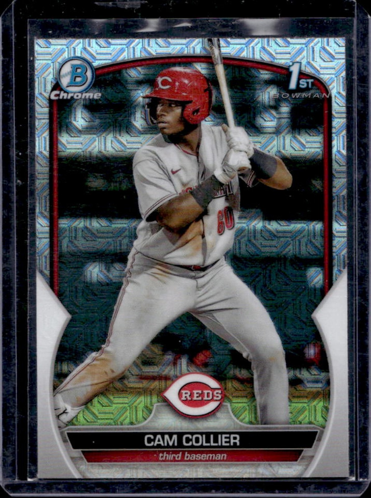 2023 Bowman Mega Box Cam Collier Prospects Mojo Refractor #BCP-125 Reds