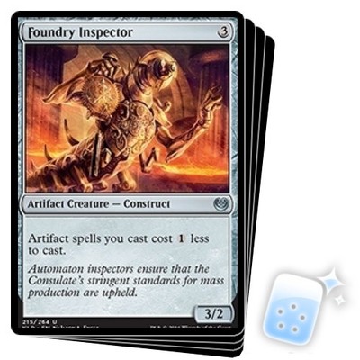 FOUNDRY INSPECTOR X4 Kaladesh KLD Magic MTG MINT CARD