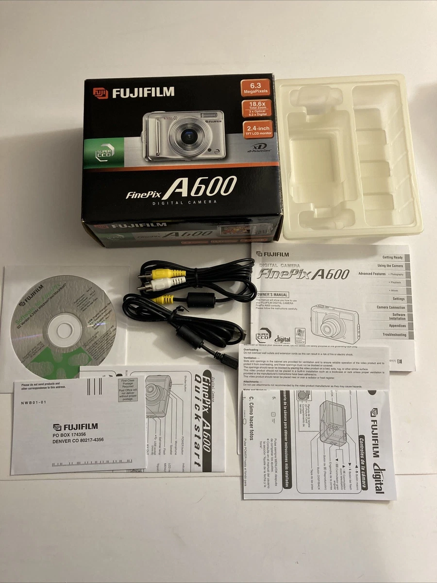 Appareil Photo Fujifilm Finepix A610 6.3 MP - Compact - Testé