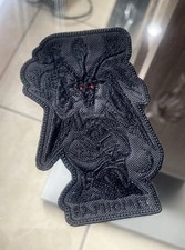 Baphomet Satanic Wicca Heavy Metal Biker Patch Unique RARE