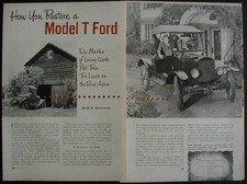 Ford Model T Body Restoration Engine Overhaul Info Ford Model T Body Restoration Engine Overhaul Info