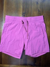 Tuff Athletics Women’s Shorts Small Pink Magenta Nylon Stretch Activewear