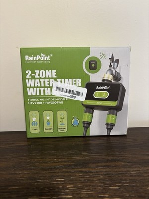 RainPoint 2-Zone Water Timer w/ Hub