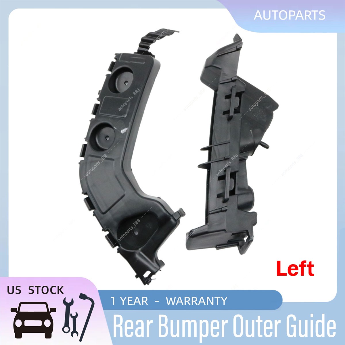 Bumper Outer Guide Rear Driver Left Side For 2015-2020 Chevrolet Trax