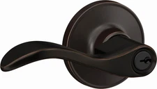 Schlage J54-SEV Seville Single Cylinder Keyed Entry Door Lever