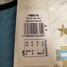Authentic 2022 Argentina World Cup S Mesi Uniform Brand New