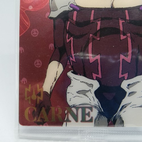 11 CARNE JoJo's Bizarre Adventure Golden Wind ANIME Plastic cards  - Picture 4 of 11