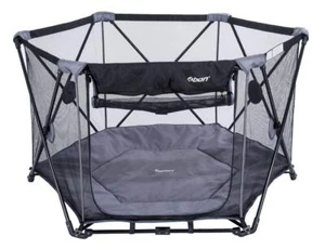 Baby Portable Play Yard Play Pen for Infants and Babies 6-Panel with Carry Case