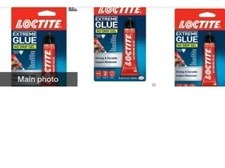 3 LOCTITE EXTREME GLUE No Drip Gel Crystal Clear Adhesive Multi Use 2596210 