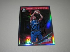 ELIZABETH WILLIAMS SIGNED AUTOGRAPHED 2019 PANINI DONRUSS OPTIC FOIL WNBA CARD