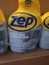 Lot Of 4 Zep Fast 505 Cleaner and Degreaser for Grills Plastics Metal 32 Ounce 