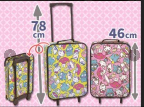 Sanrio Dojikko Carry Case Pink kawaii - Picture 4 of 4