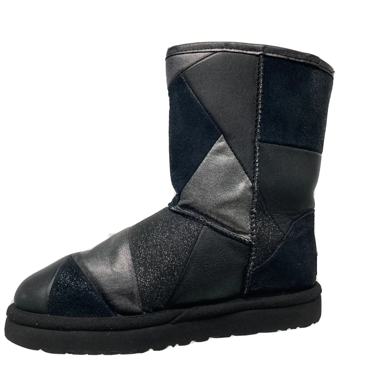 Ugg classic glitter cheap patchwork boot