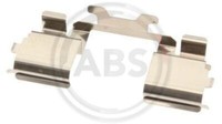A.B.S. 1725Q ZubehöRsatz, Scheibenbremsbelag Vorne Hinten FüR CitroËN Fiat