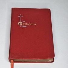 Vintage The Methodist Hymnal Church 1966 - Soft Cover Red