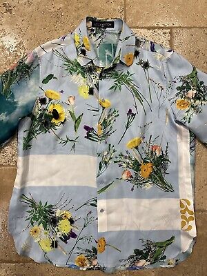 Louis Vuitton Virgil Abloh SS20 Floral Silk Button Up Shirt Louis Vuitton Virgil Abloh SS20 Floral Silk Button Up Shirt