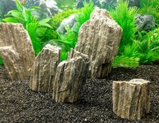 NATURAL GLIMMER WOOD STONE AQUARIUM AQUASCAPING IWAGUMI FISH TANK ROCK