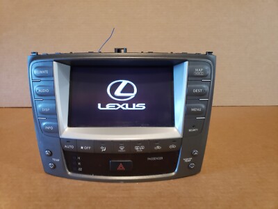 2006-2009 LEXUS ISF IS250 IS350 GPS Navigation Climate Controls