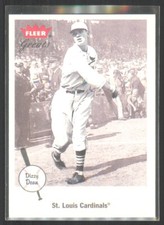 2002 Fleer Greats of the Game Dizzy Dean St. Louis Cardinals #62