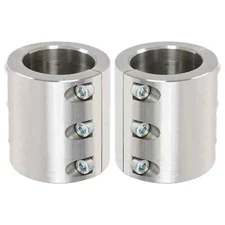 2 X Split Collar Tube Clamps Compatible with 1.75'' 1-3/4'' OD Tube UTV Roll Bar