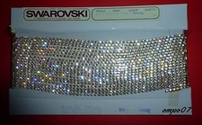 Hobbyaufl&ouml;sung - SWAROVSKI&reg; Strassborte -  1 m aus Gebinde