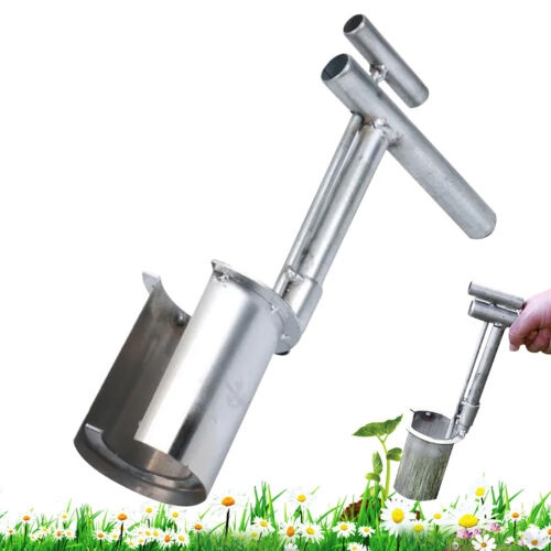 Bulb Planter Tool, Stainless Steel Transplanter,Plant Tree Seedling Digging Tool