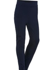 Equipage Kids Riding Leggings Molly Navy