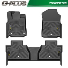 All Weather 3d Floor Mats Tpe Liners Fit For 2014-2021 Toyota Tundra Crewmax Cab