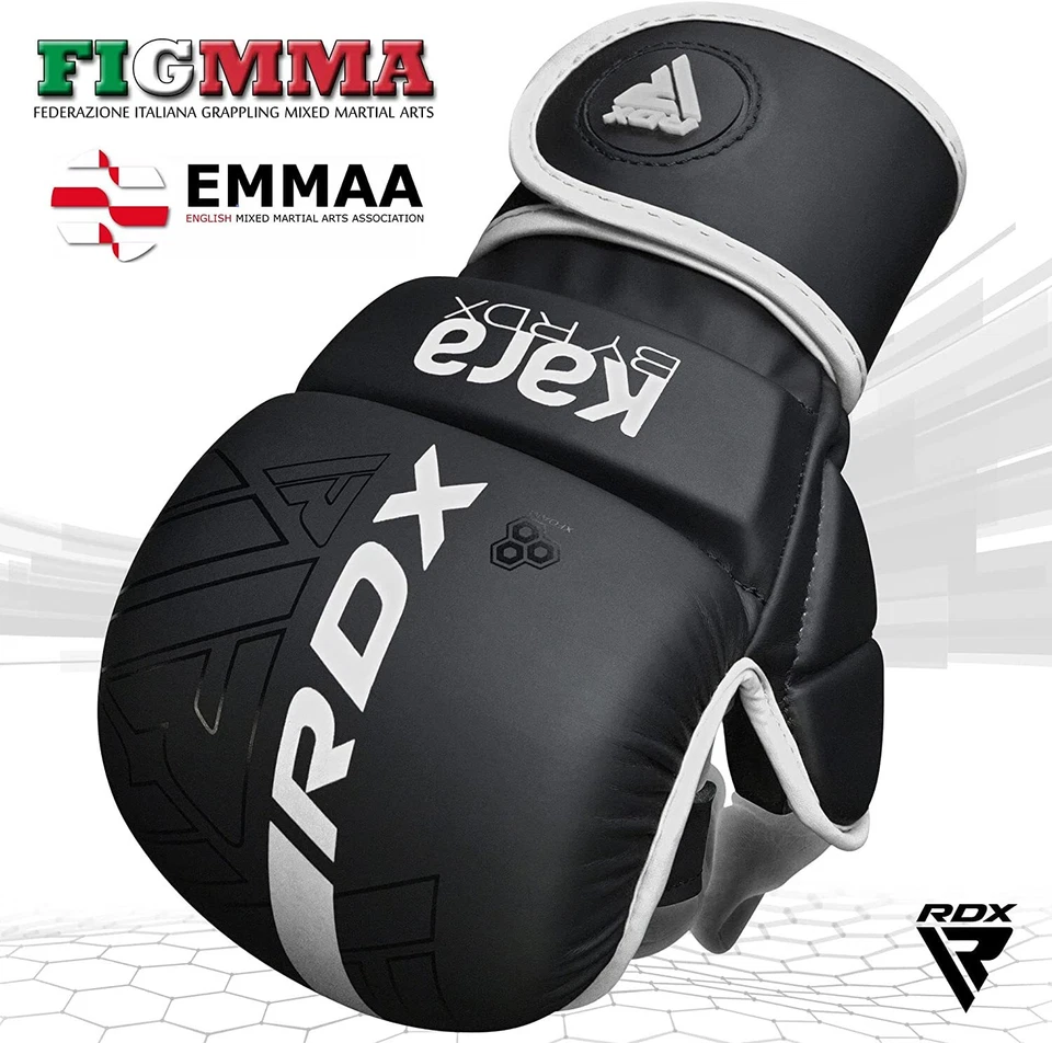MMA Boxing Gloves by RDX, Training, Sparring, Muay Thai Gloves for Kickboxing - Image 2 of 4