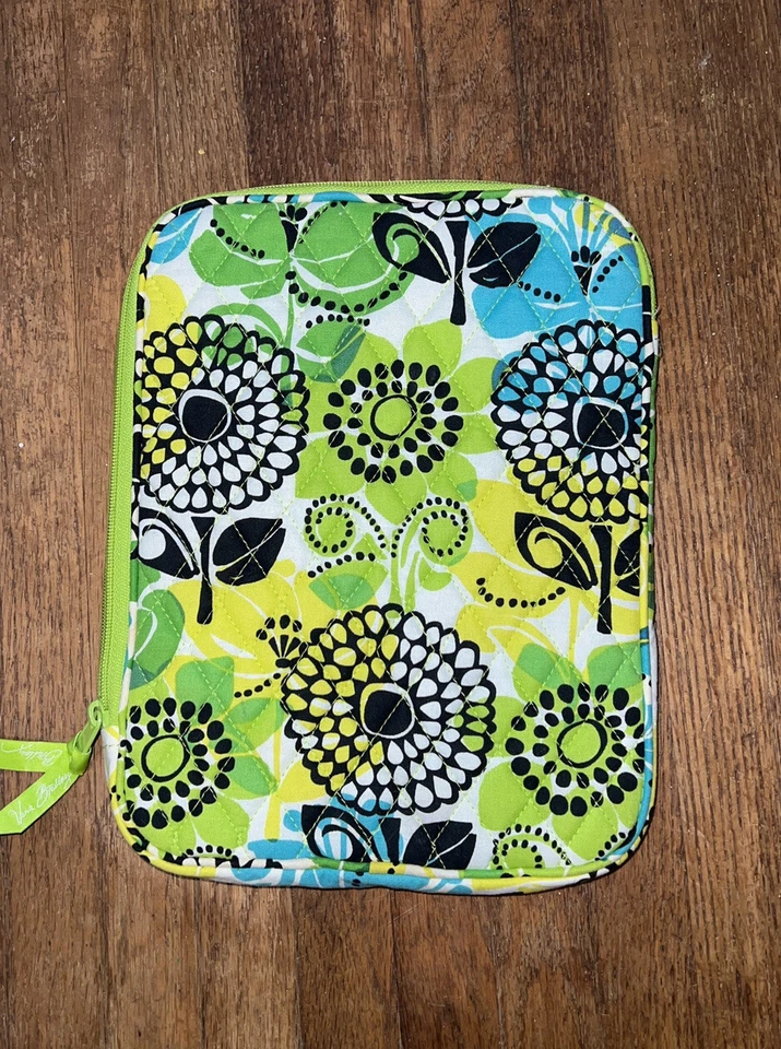 Vera Bradley Tablet E-Reader Estuche Limas I Pad Funda Funda Cremallera Retirada Foto 3 de 4
