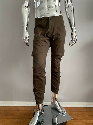 Grizzly Griptape Mens Adult Casual Logo Brown Pants Size 30