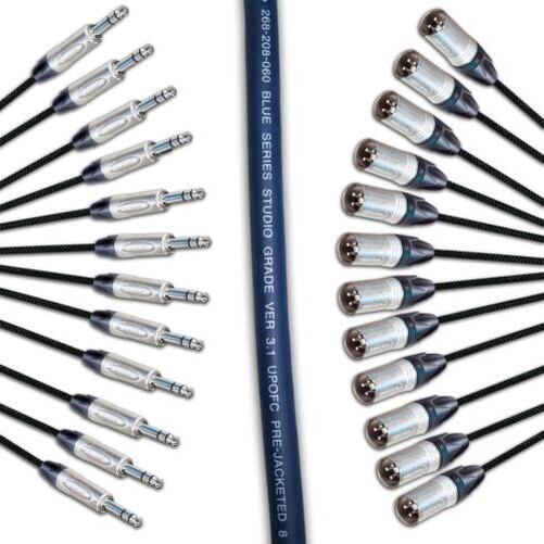 Cablaggio Sistemi Audio 2 Cavi Altoparlante Premium PLoYnk 12 Gauge Con Connettori Neutrik NL2FX - 50 Piedi (circa 15m) Ciascuno Cavi Altoparlante Ploynk 12 Gauge - Foto 6