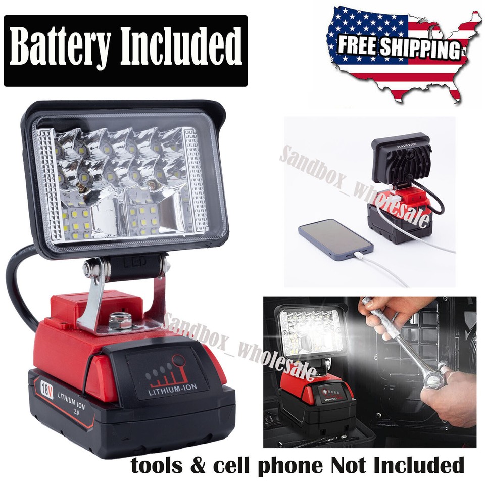 Milwaukee M18™ LED Work Light (Tool Only) M18TLED-0 | Milwaukee Tool Australia