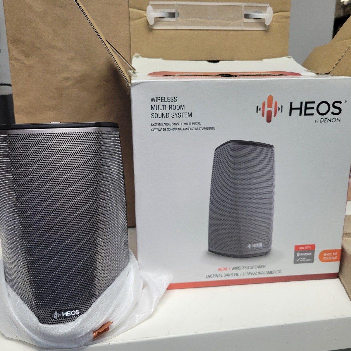 【極美品】DENON HEOS1 Denon HEOS 1 Wireless Speaker - Black for sale online | eBay