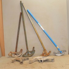 6 pipe benders Ridgid Greenlee Appleton & more plumbing metal work craft tools
