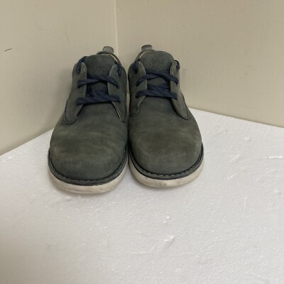 Samual Hubbard Size 10 Men Gray Green Nu Buck Dress Casual Oxfords Vibram Soles Samual Hubbard Size 10 Men Gray Green Nu Buck Dress Casual  main image 3
