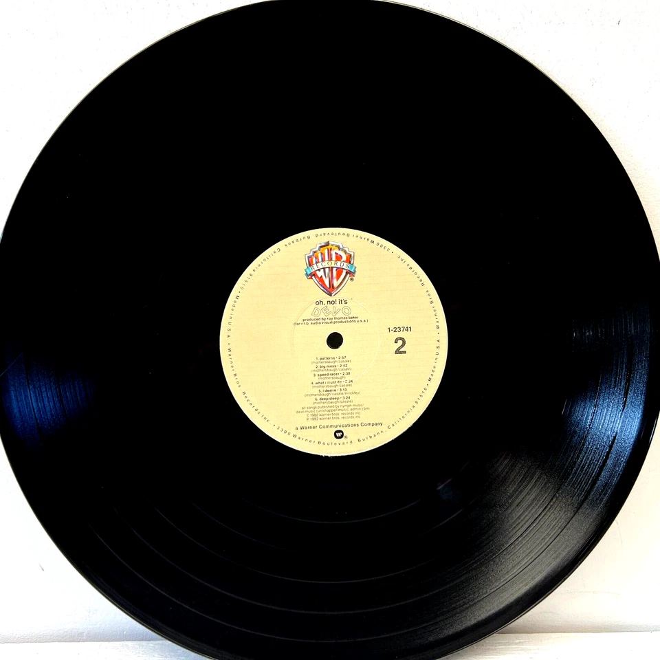 Devo Oh, No! It's Devo 1982 Vinyl Warner Bros Records 1st Press - Image 3 of 4