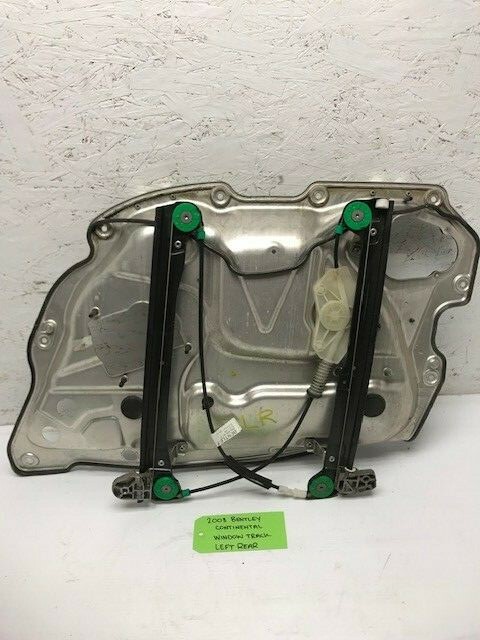 08 BENTLEY CONTINENTAL GT FLYING SPUR LEFT REAR WINDOW REGULATOR 3W5839461C
