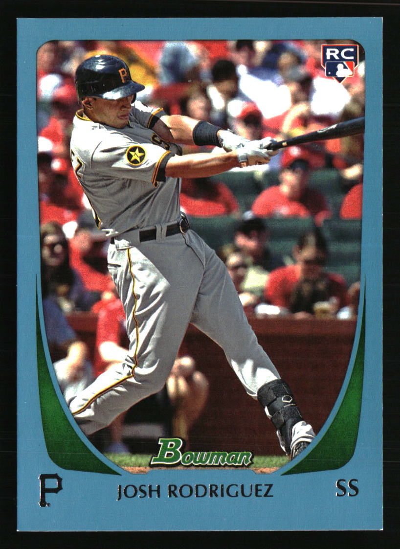 2011 Bowman Draft Josh Rodriguez #75 Baseball Card Serial Numbered to 499