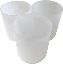 Frosted Plastic Lens Globe for 3 Tier Metal Low Voltage Path Lights Compatible/