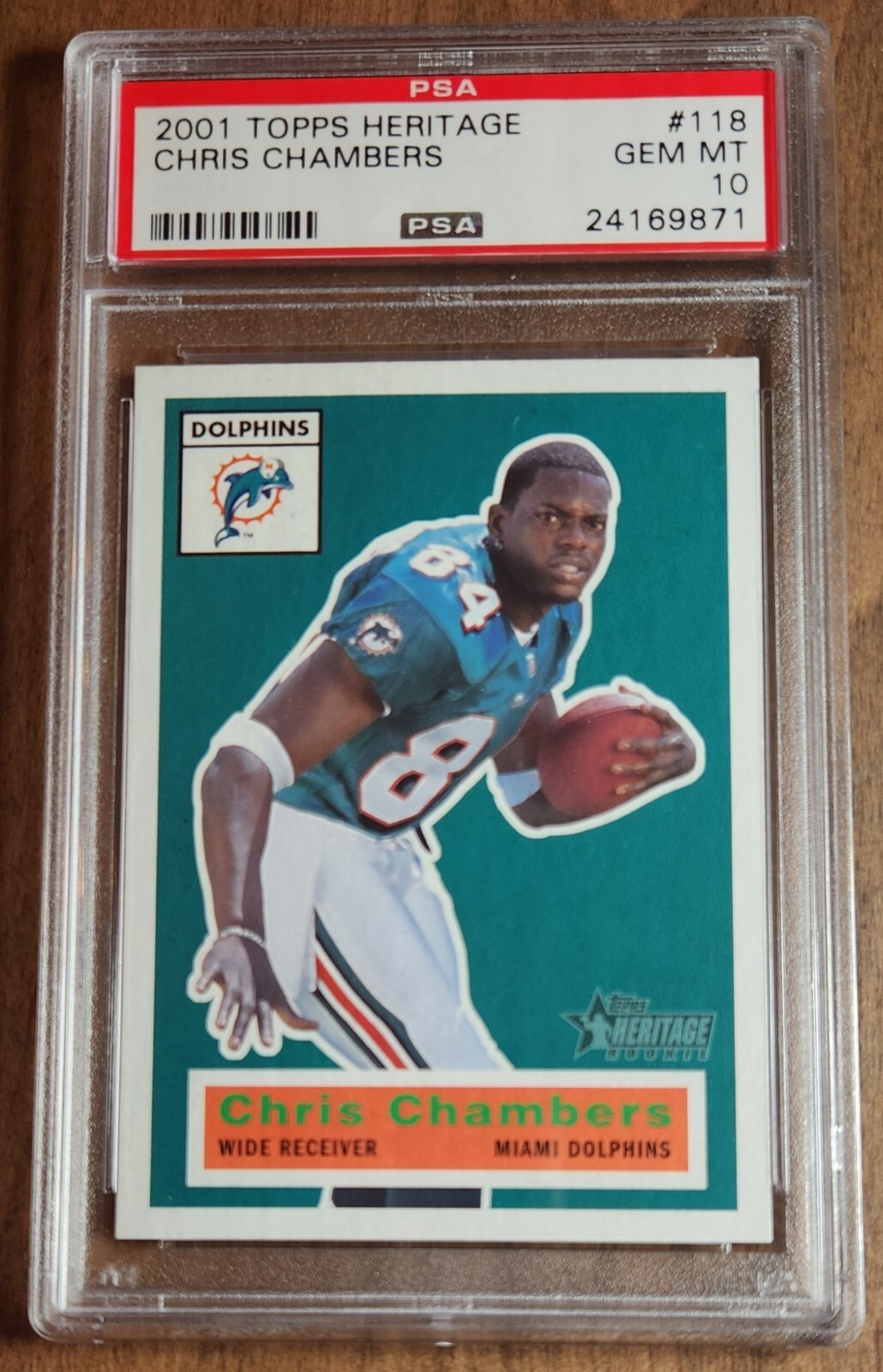 Chris Chambers Topps Heritage #118 Base