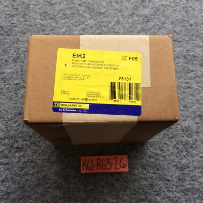 BRAND NEW Square D EIK2 Electrical Interlock Kit AND This BOX IS Sealed!!